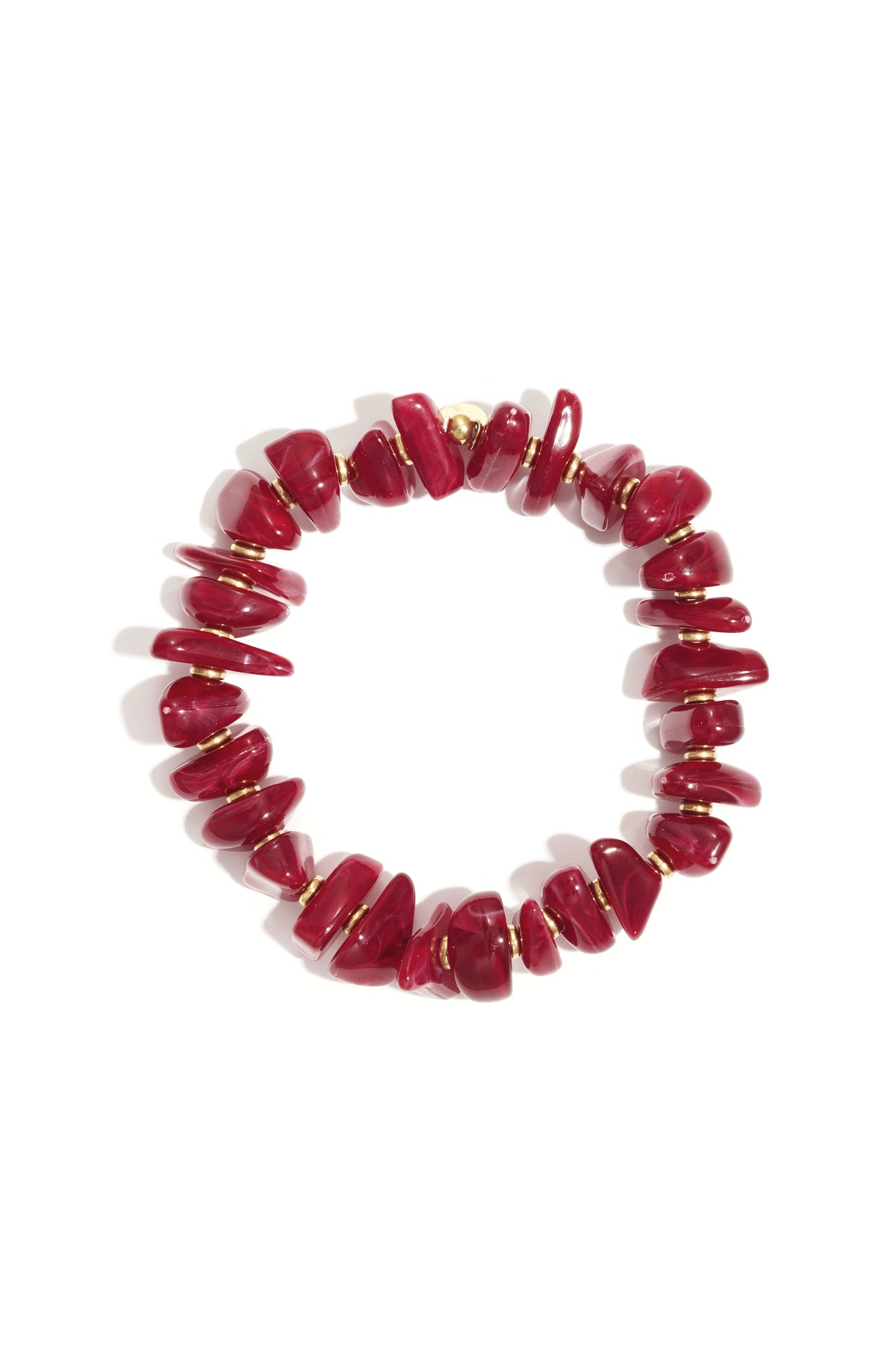 Pulsera Cuentas irregulares - elige tu color