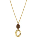 Collares colgantes estilo circular