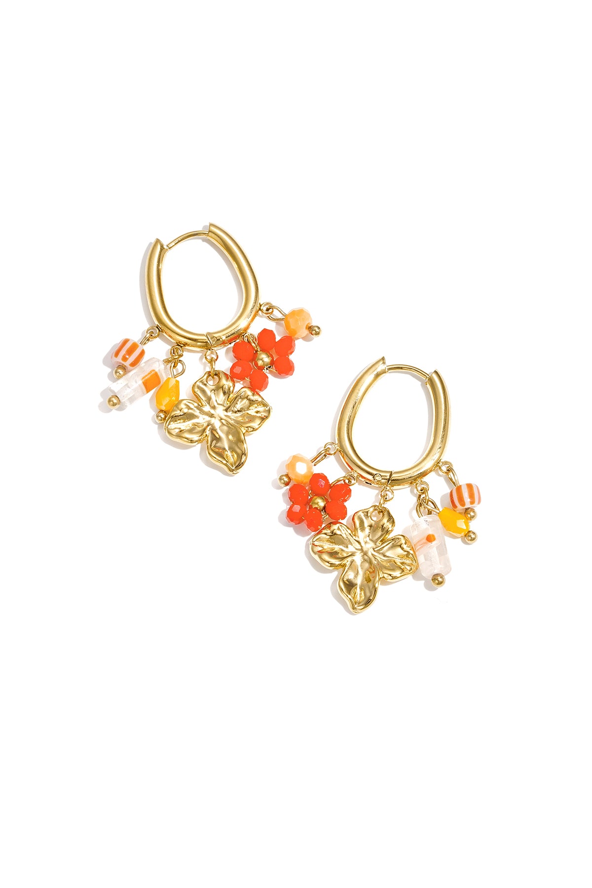 Elegant Gold Drop Earrings for Women - Spring/Summer Statement