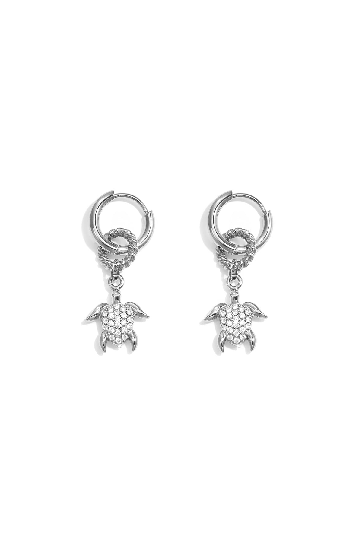 Pendientes Tortuga Circonitas