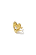 Anillos llamativos con forma de corazón