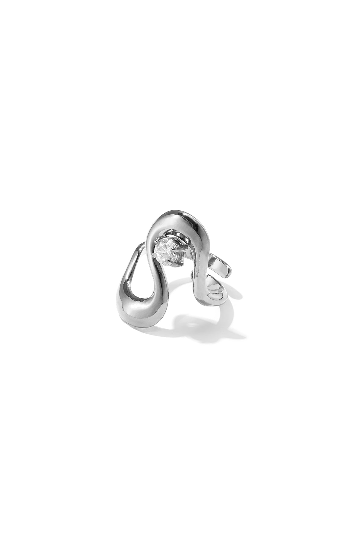 Anillos llamativos con forma irregular