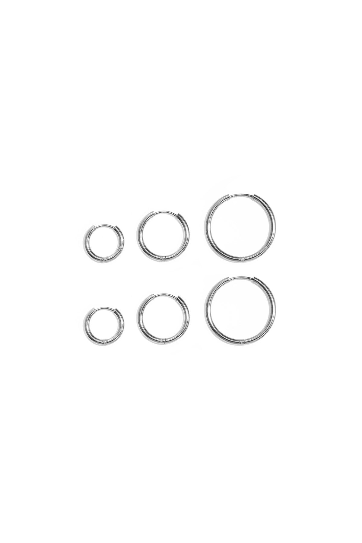 Conjunto de pendientes con forma geométrica