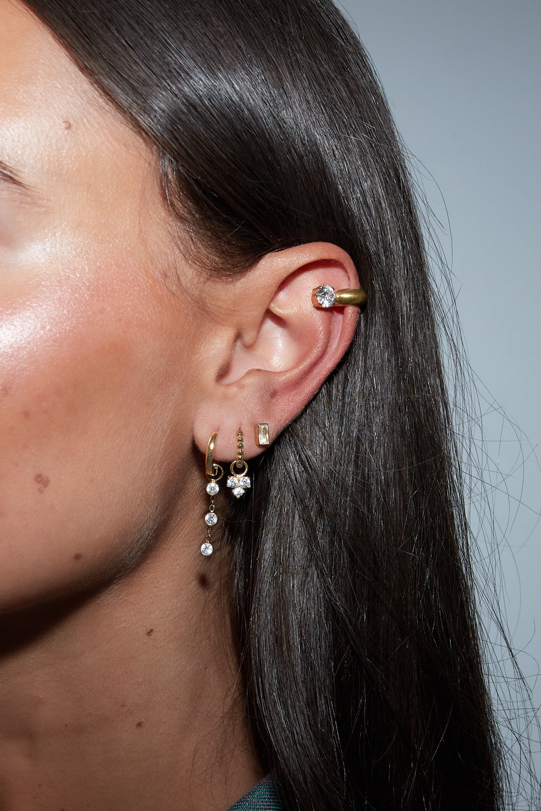 Conjunto de pendientes Circle Simple
