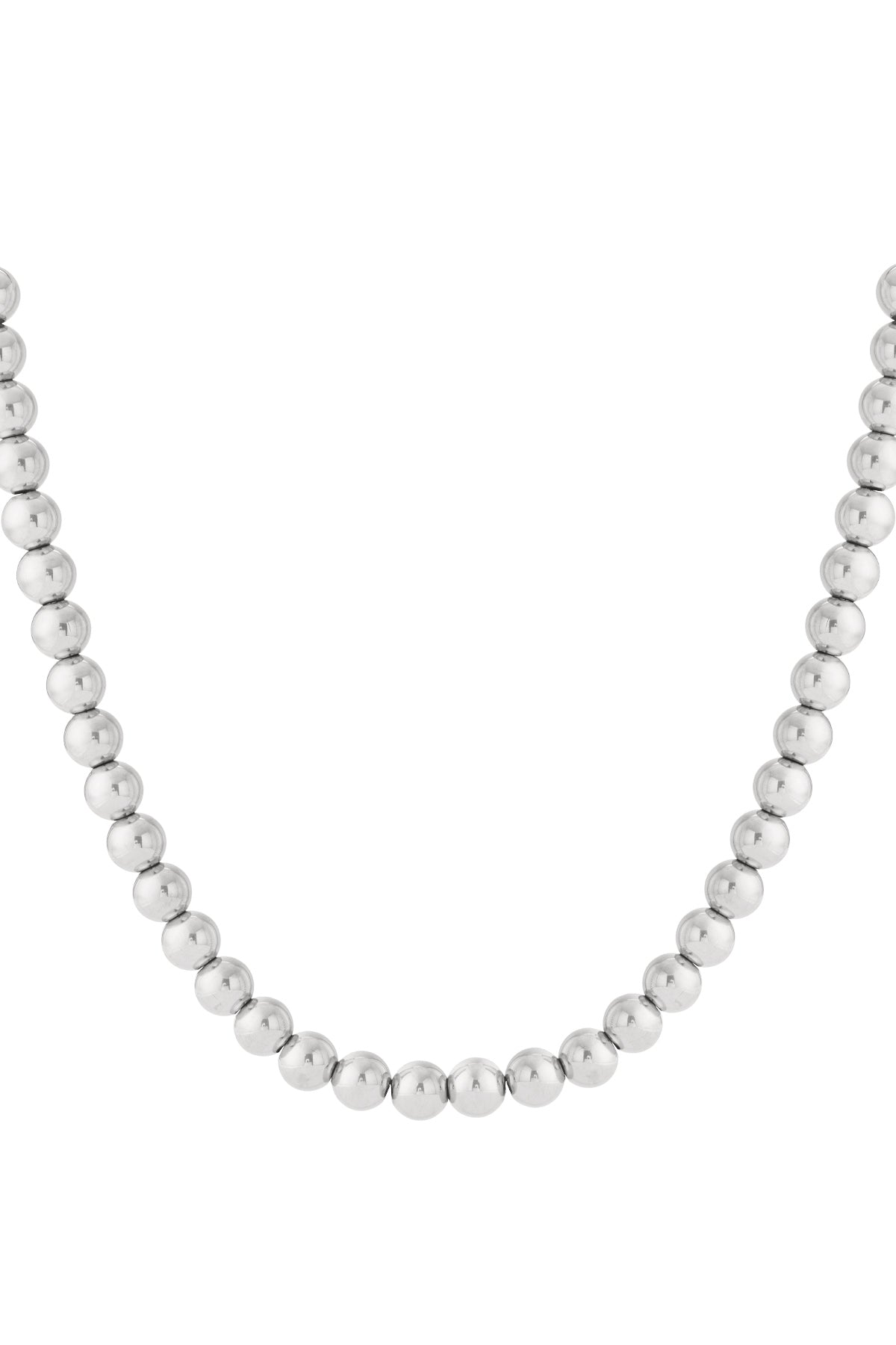 Collar de cuentas huecas - 12 mm
