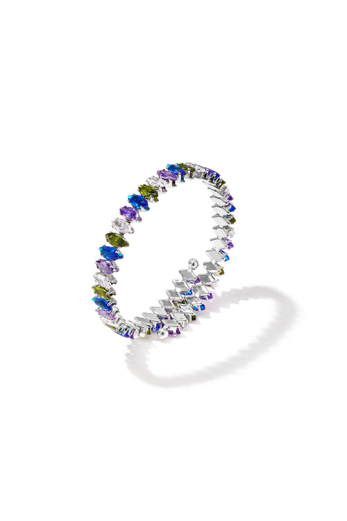 Pulseras de acero inoxidable con forma elíptica