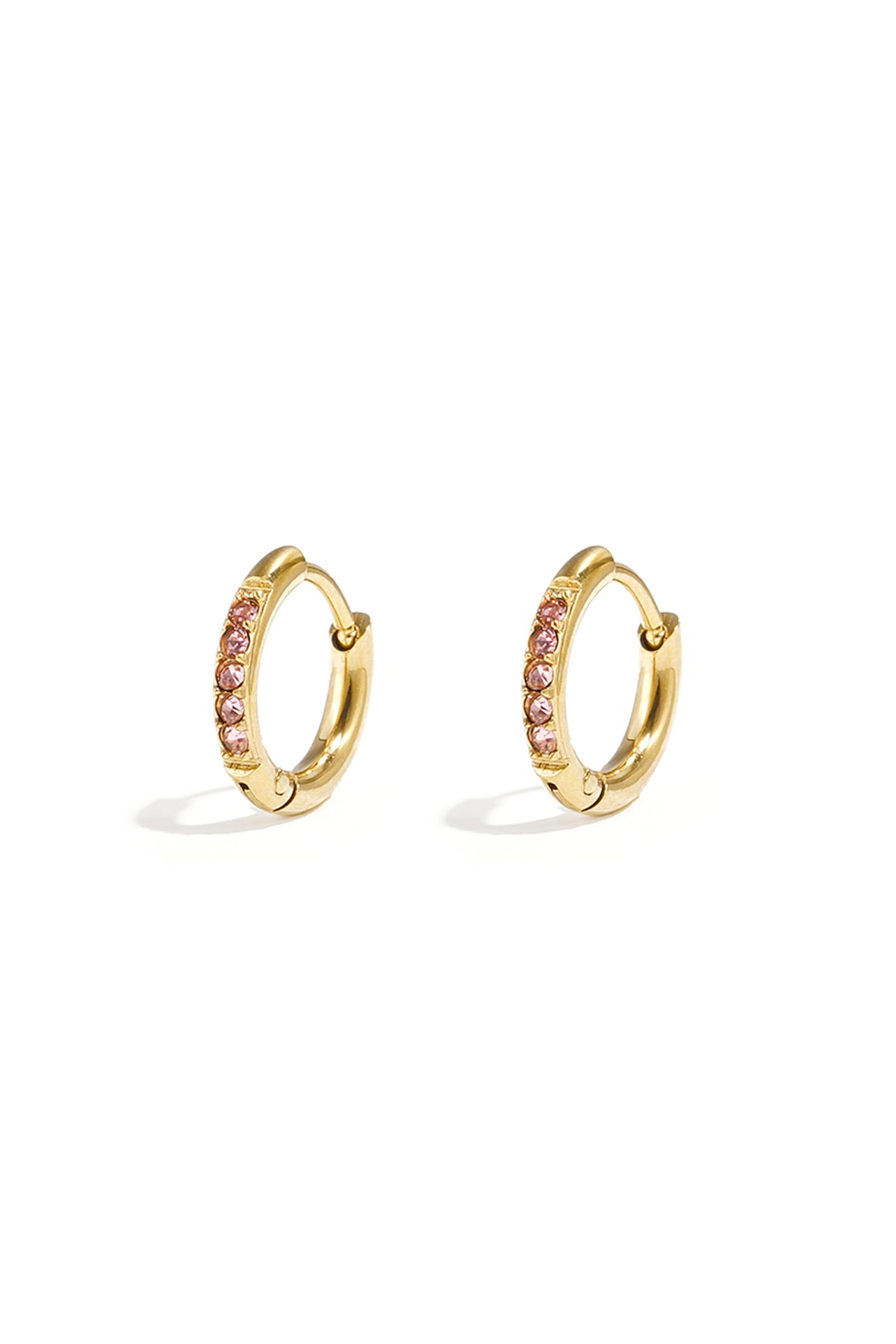 Pendientes pequeños con piedras