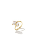 Anillos minimalistas con forma elíptica