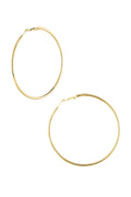 Aros básicos medianos - dorado