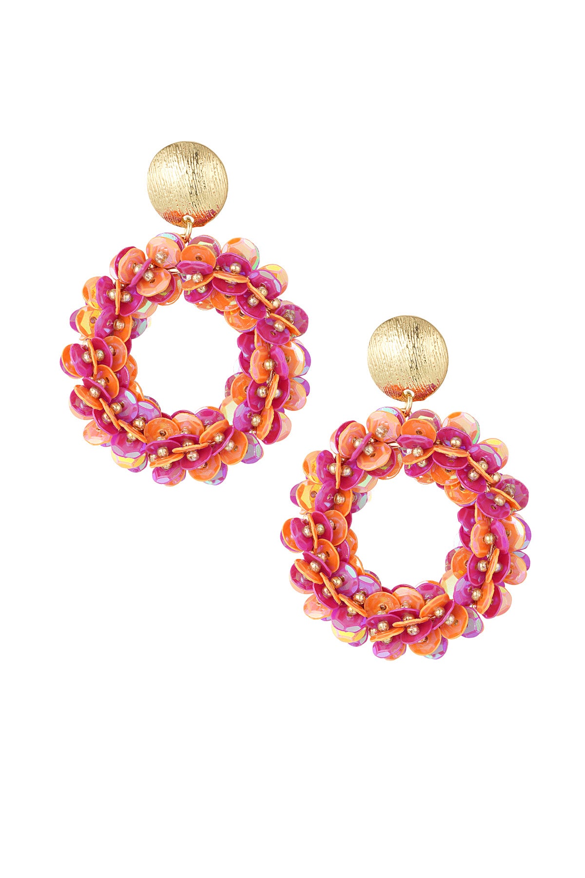 Pendientes Lujo Colores