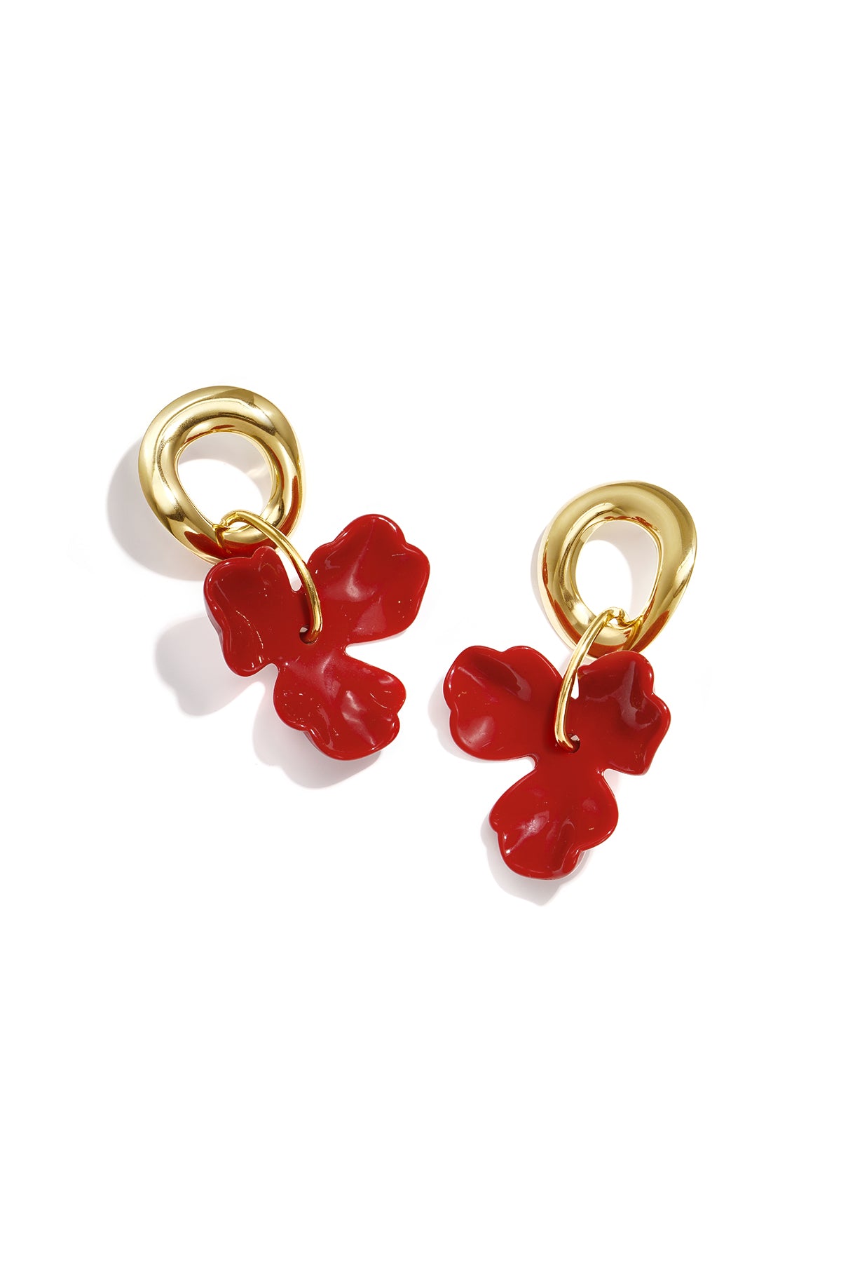 Pendientes elegantes colgantes flor