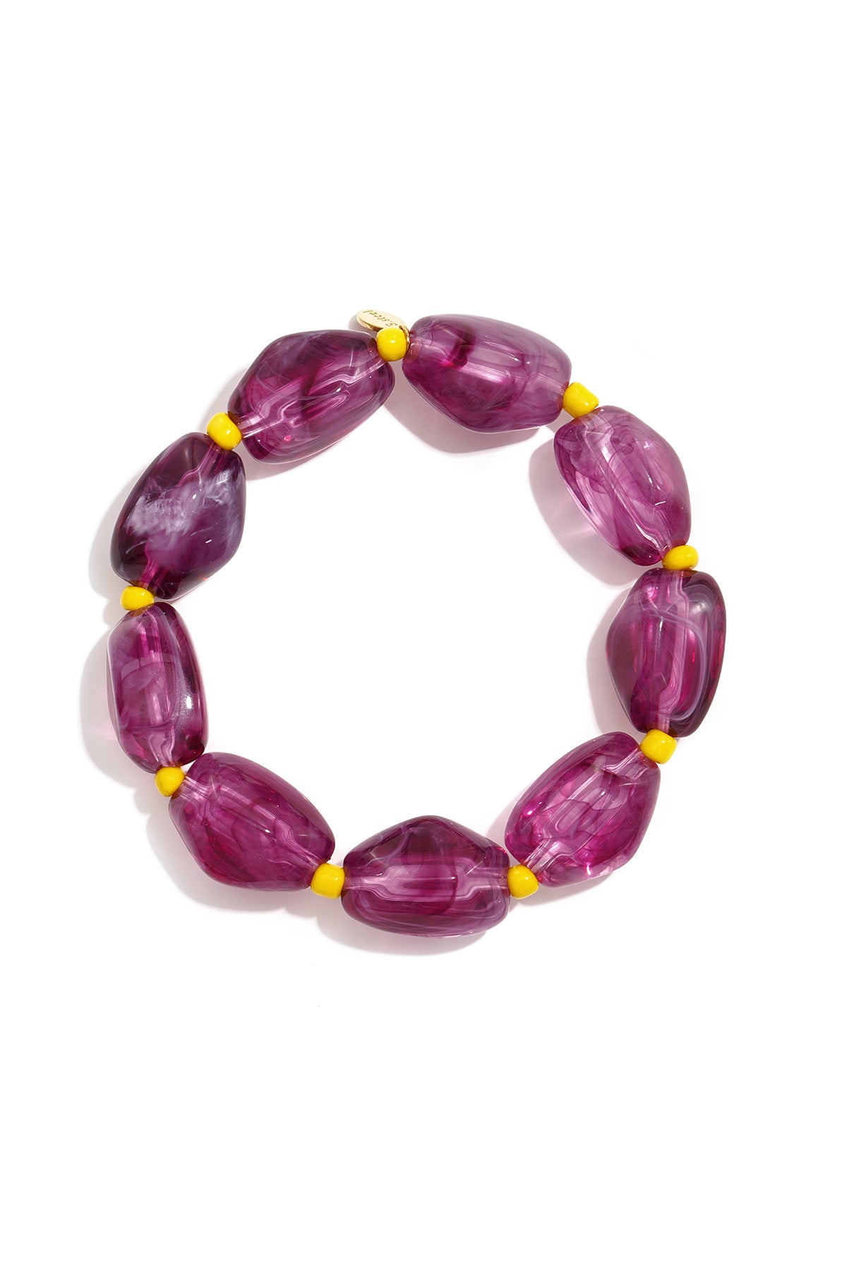 Pulseras de cuentas acrílicas