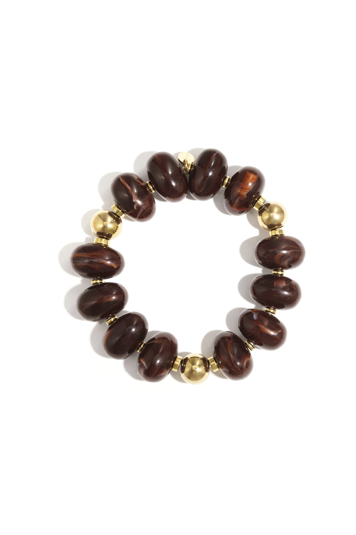 Elegant Resin Beaded Bracelets for Women - Fall/Winter Style