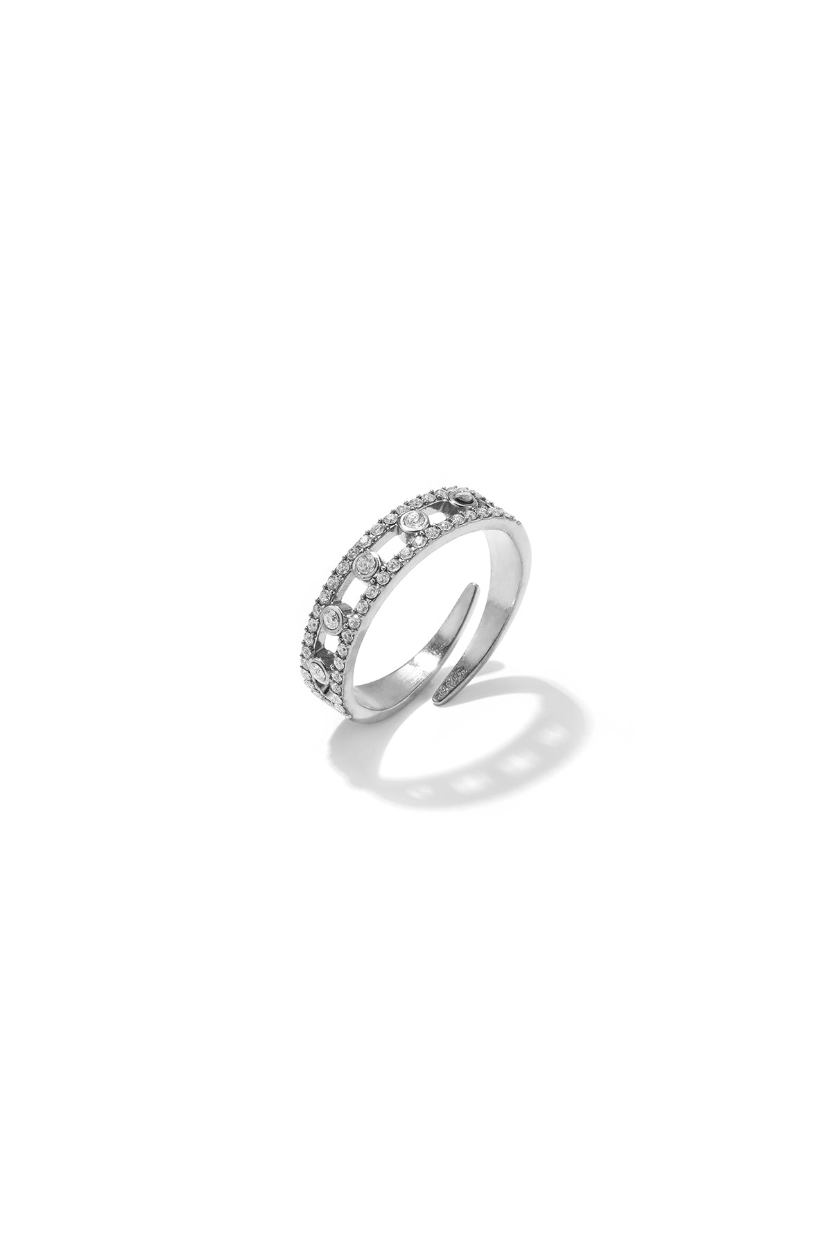 Anillos minimalistas círculo sencillo