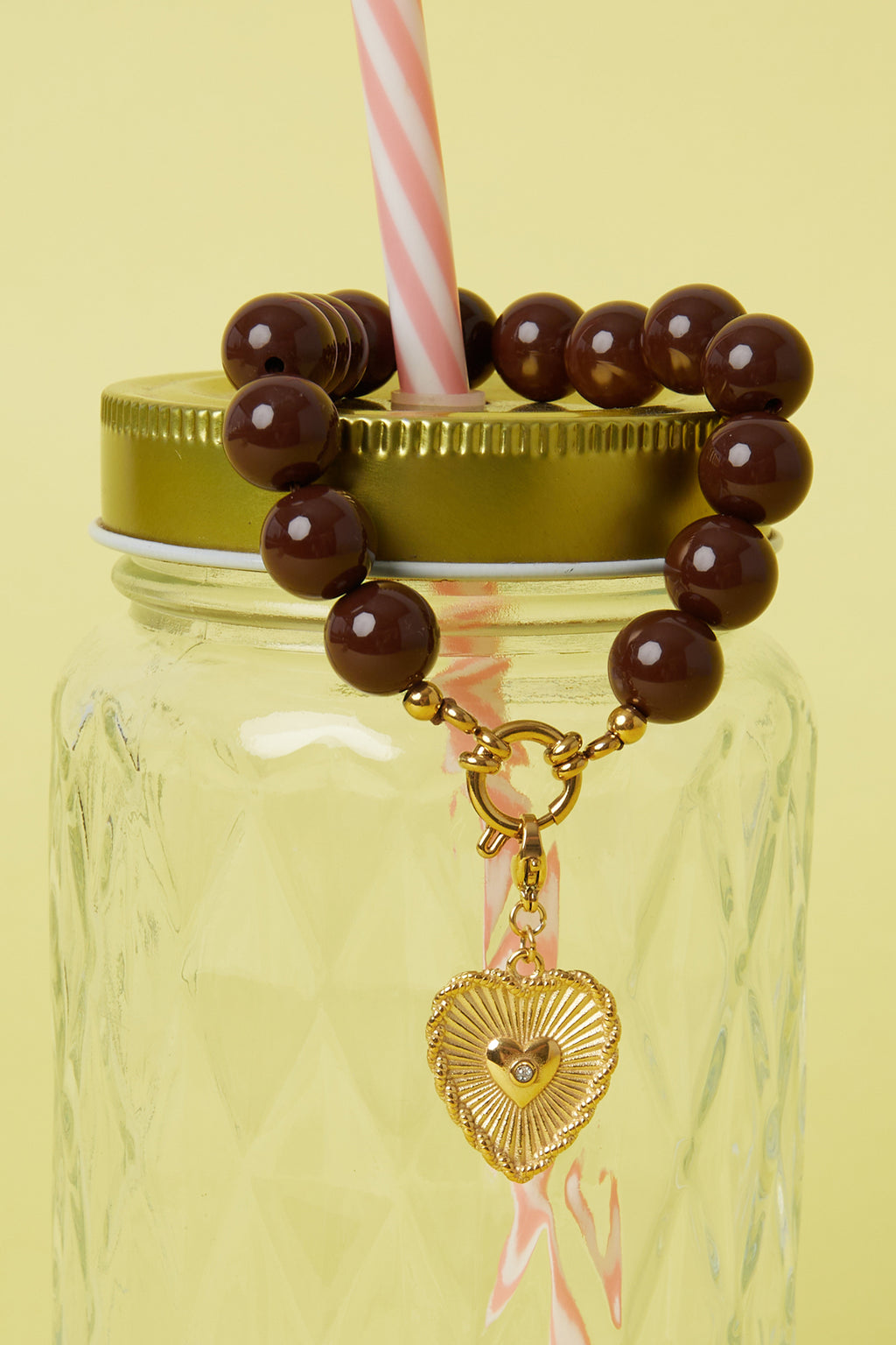 Dijes de joyería con forma de corazón