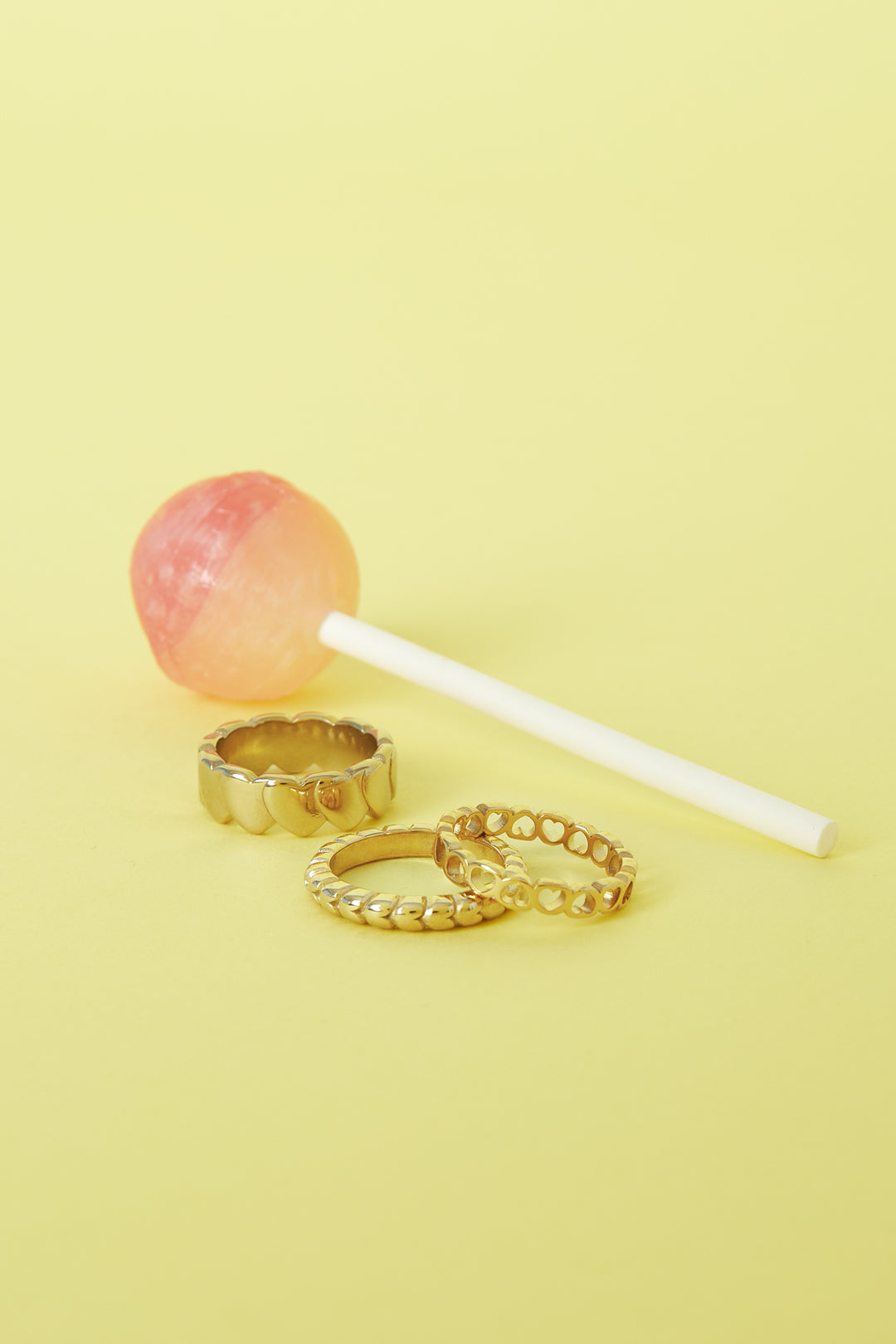 Elegant Gold Heart Minimalist Ring for Daily Wear