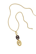 Collar largo elo forma irregular