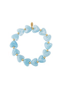 Pulsera Cuentas Corazones