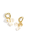 Pendientes elegantes colgantes flor