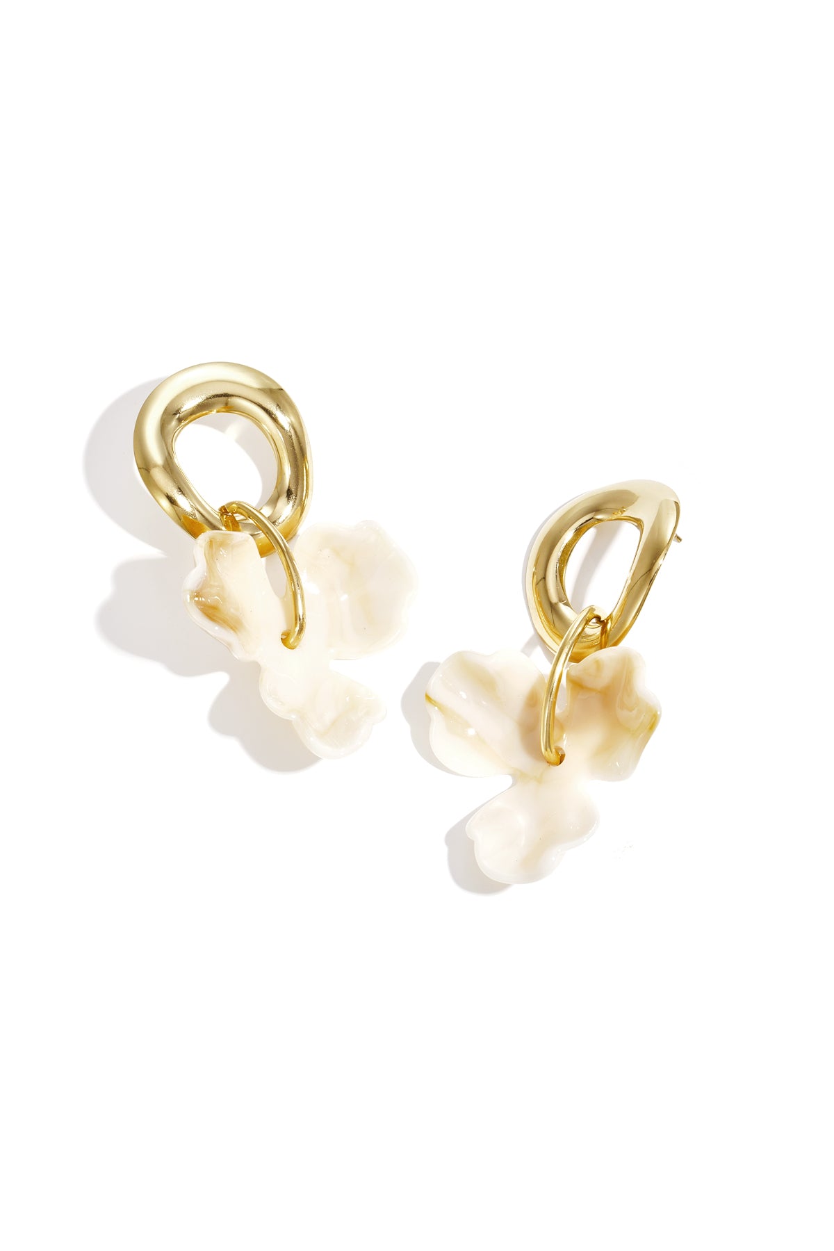 Pendientes elegantes colgantes flor