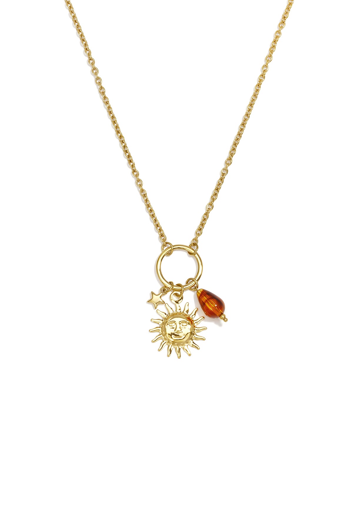 Collares con colgante Sun