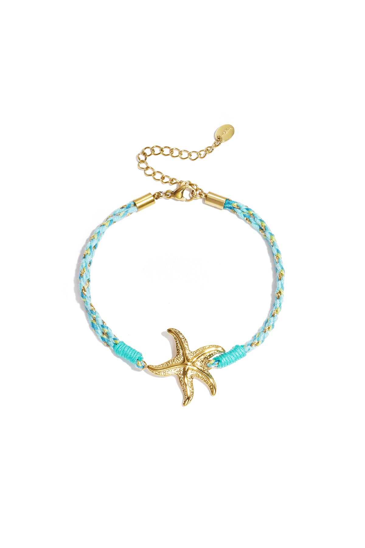Elegant Gold Braided Bracelet for Spring/Summer