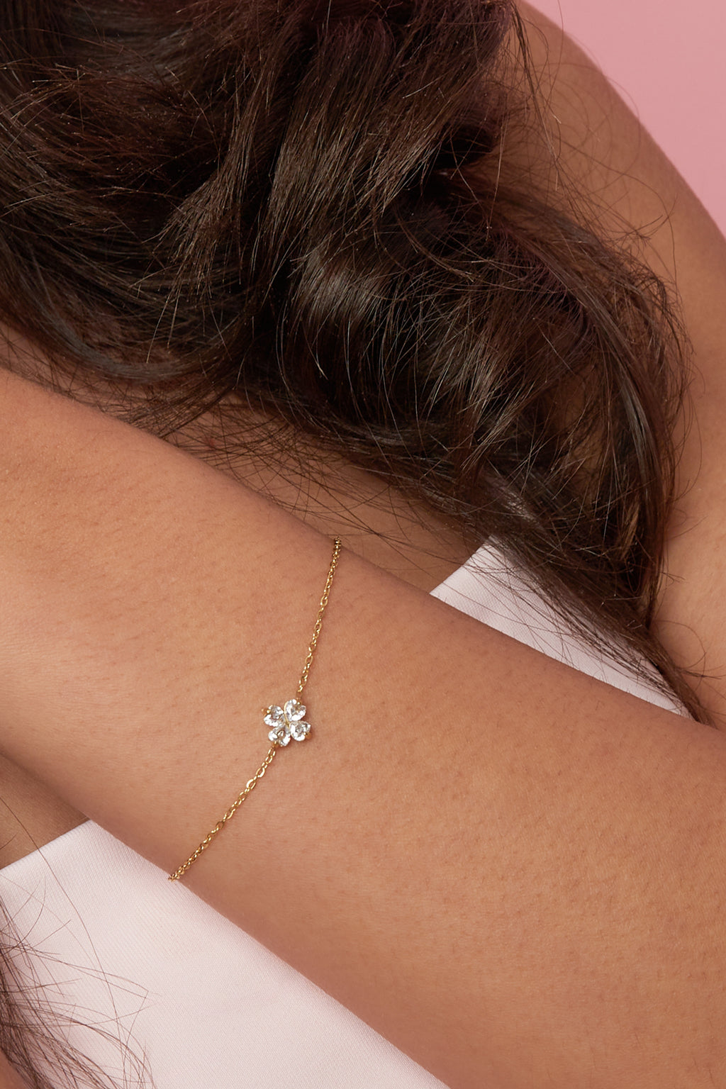 Pulsera Trébol Circonitas