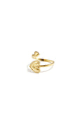 Anillo con corazones ajustables