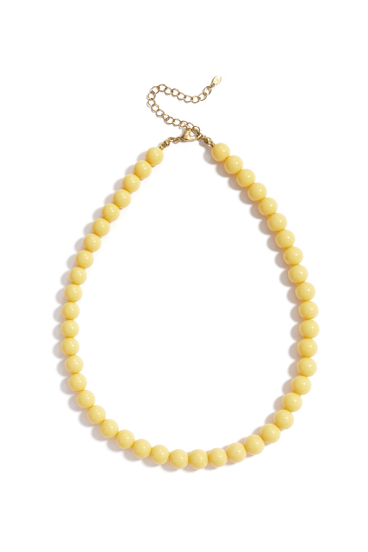 Elegant Resin Beaded Necklace for Everyday Wear