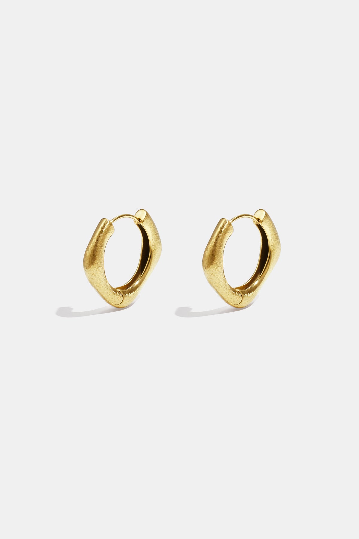 Elegant Rectangle Hoop Earrings for Everyday Wear