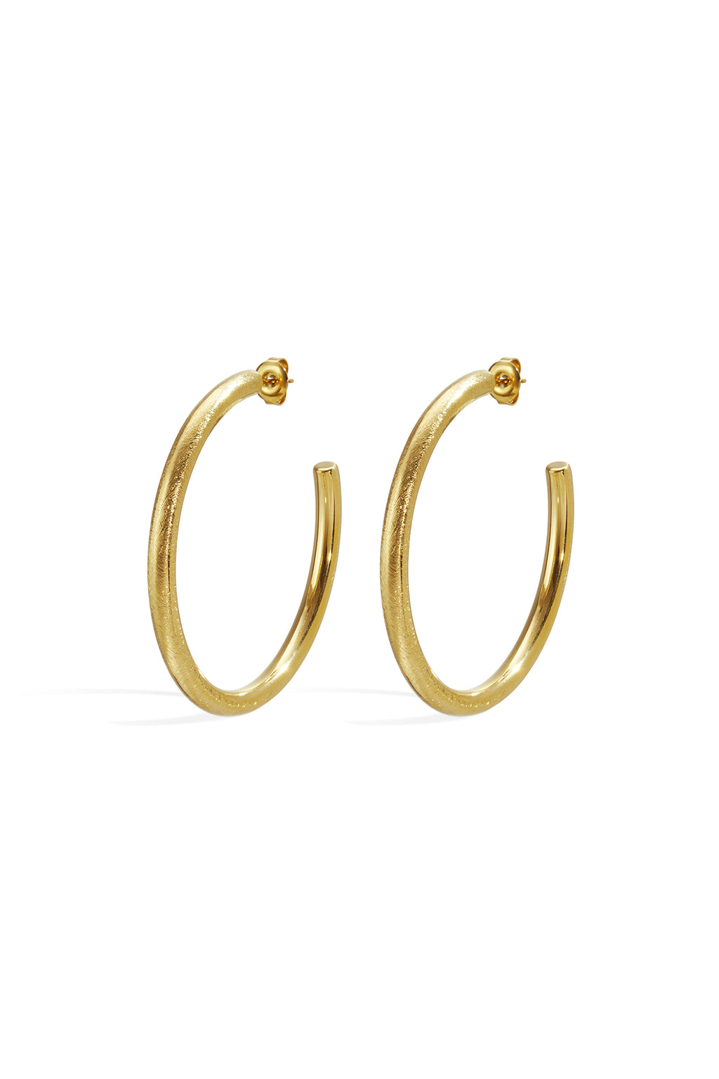 Pendientes de aro circulares