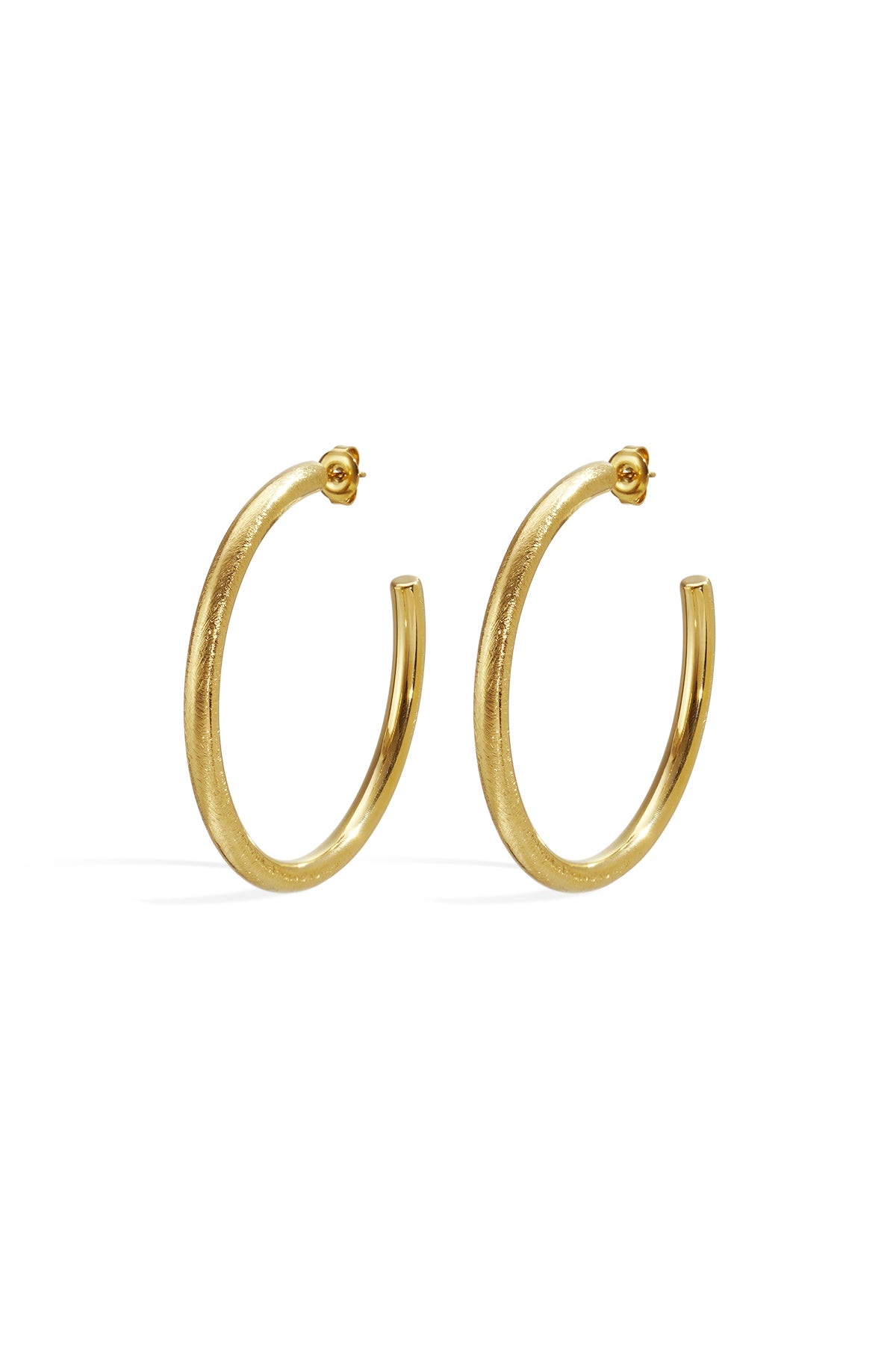Pendientes de aro circulares