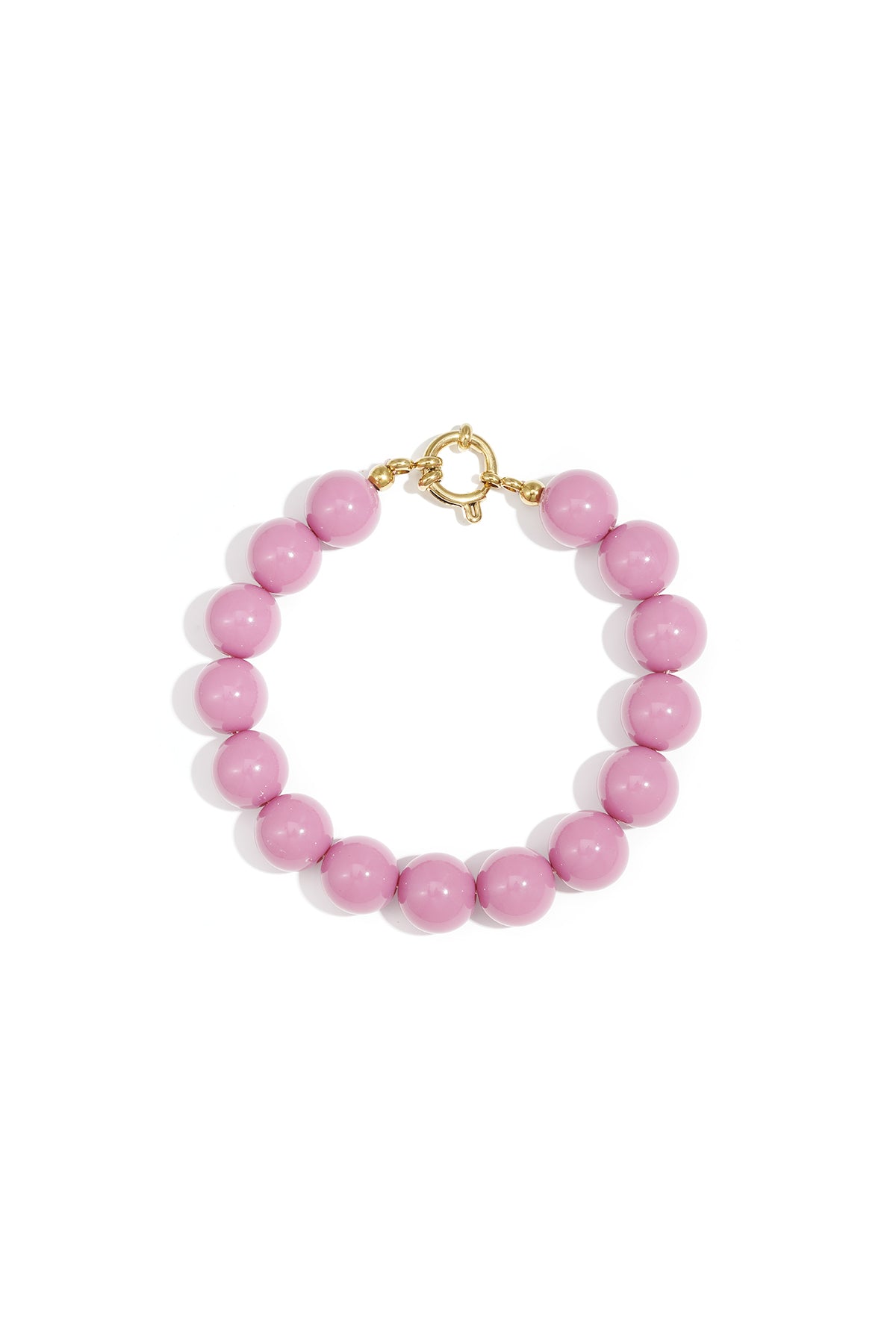 Pulsera de resina con cuentas