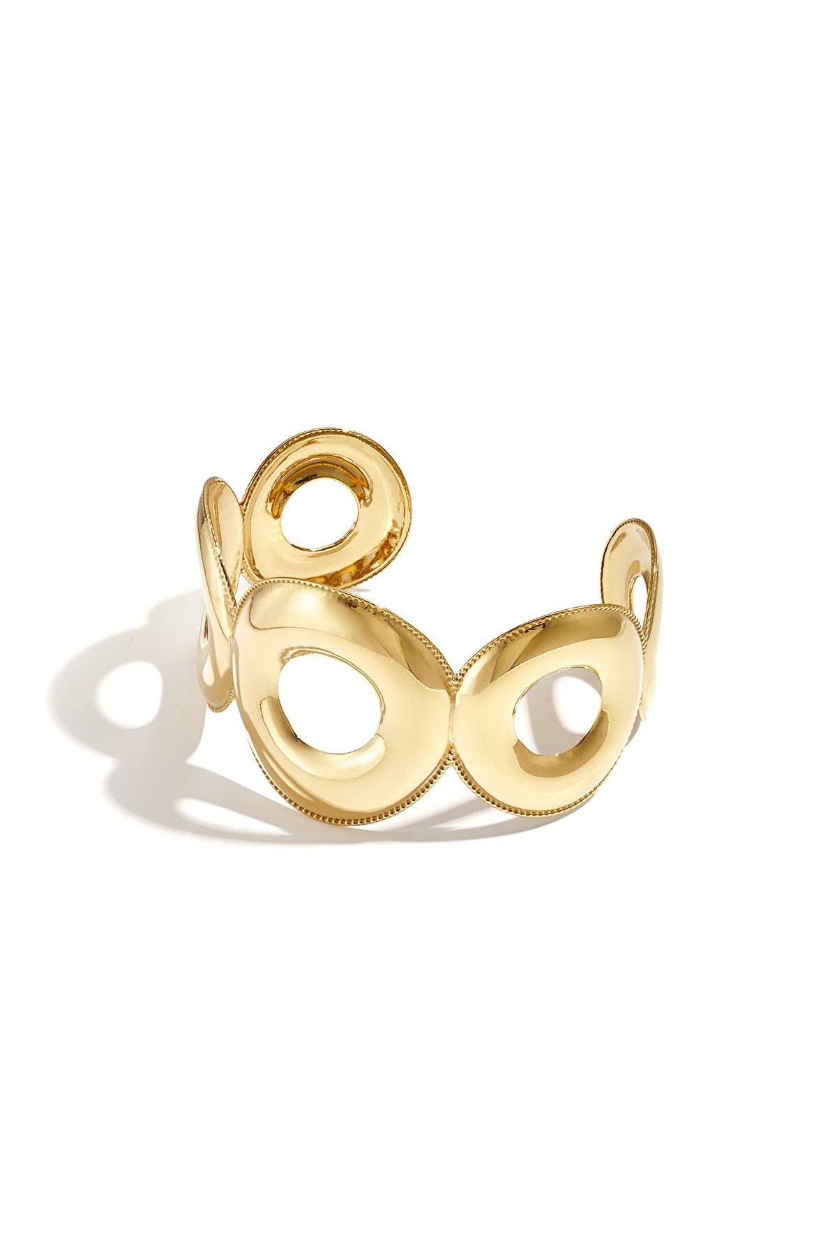 Pulsera brazalete círculos