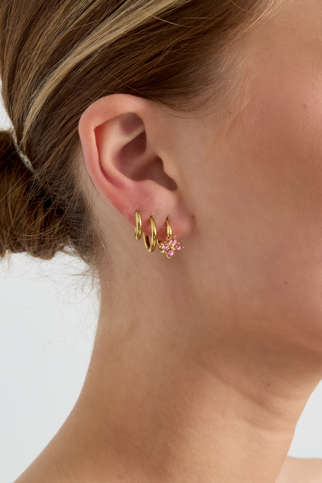 Pendientes Flor Circonita