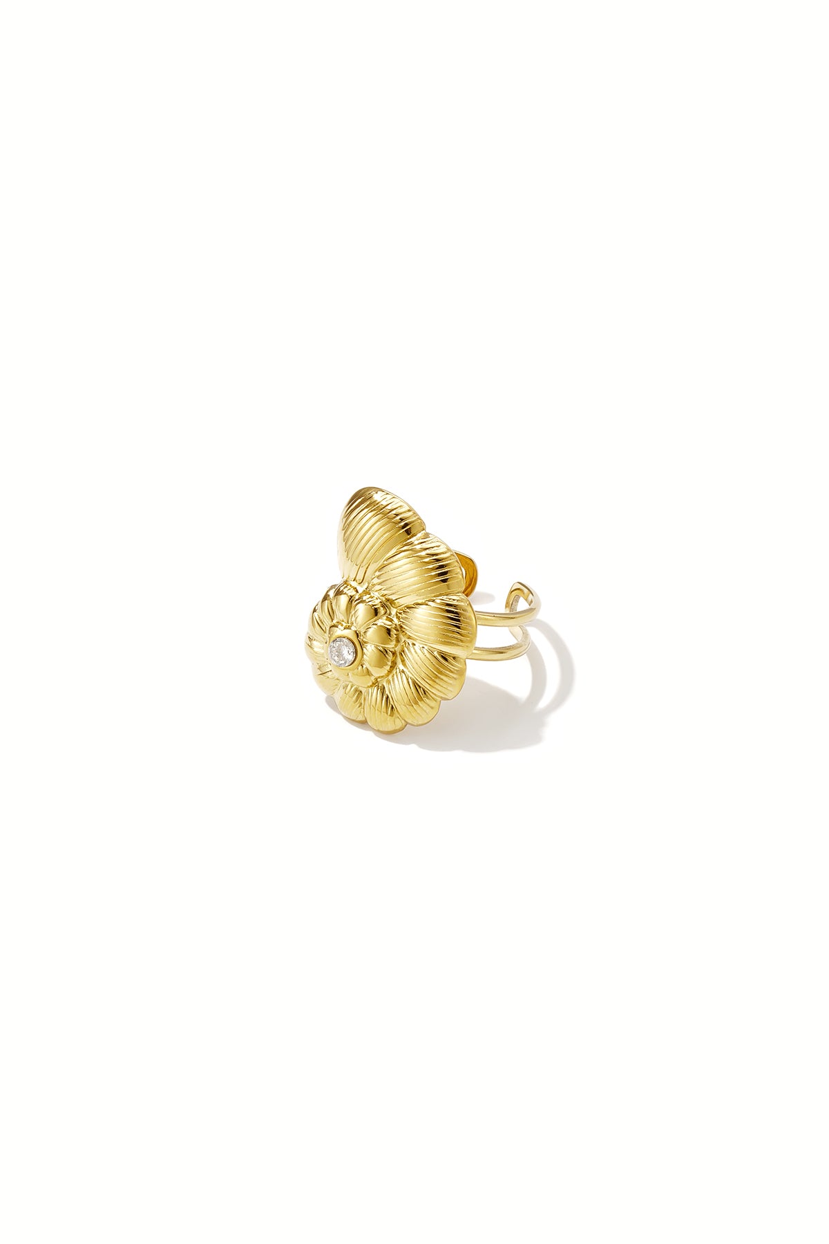 Anillos llamativos Caracola