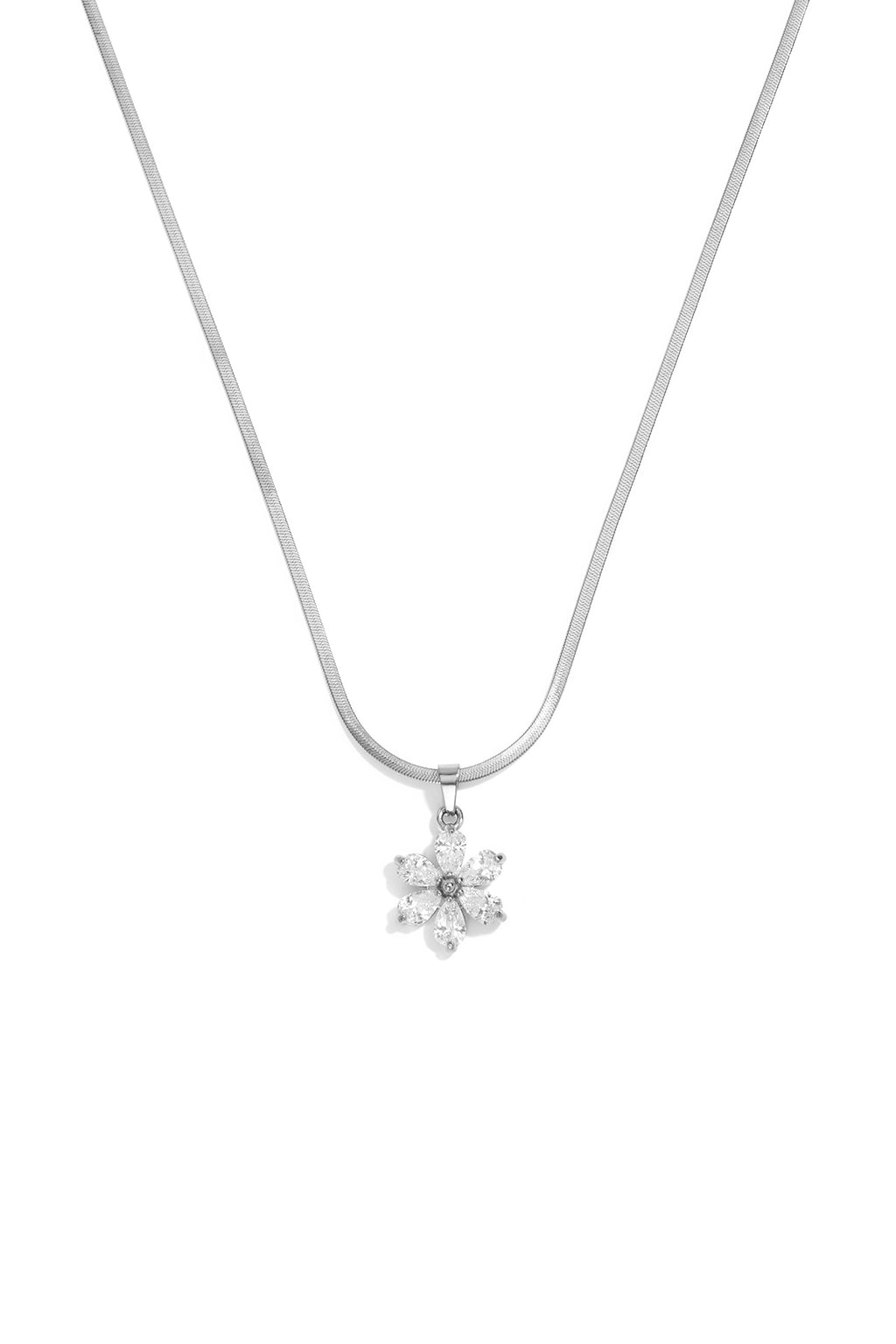 Collares con colgante con diseño floral