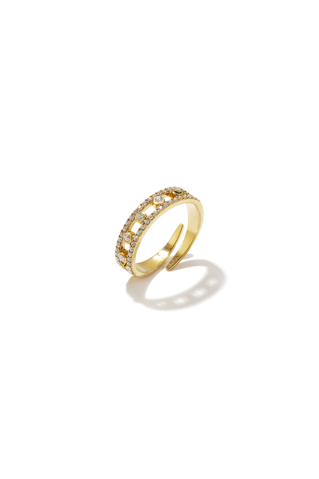 Anillos minimalistas círculo sencillo