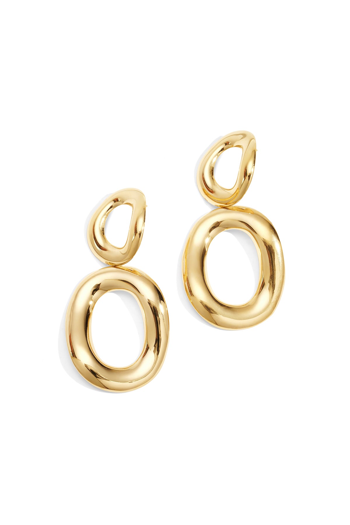 Elegant Circle Drop Earrings for Everyday Wear