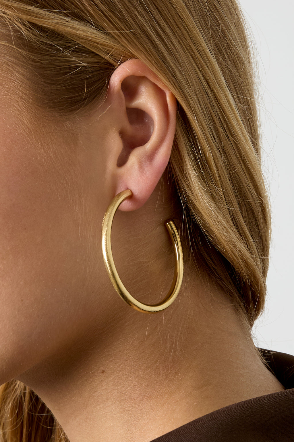 Pendientes de aro circulares