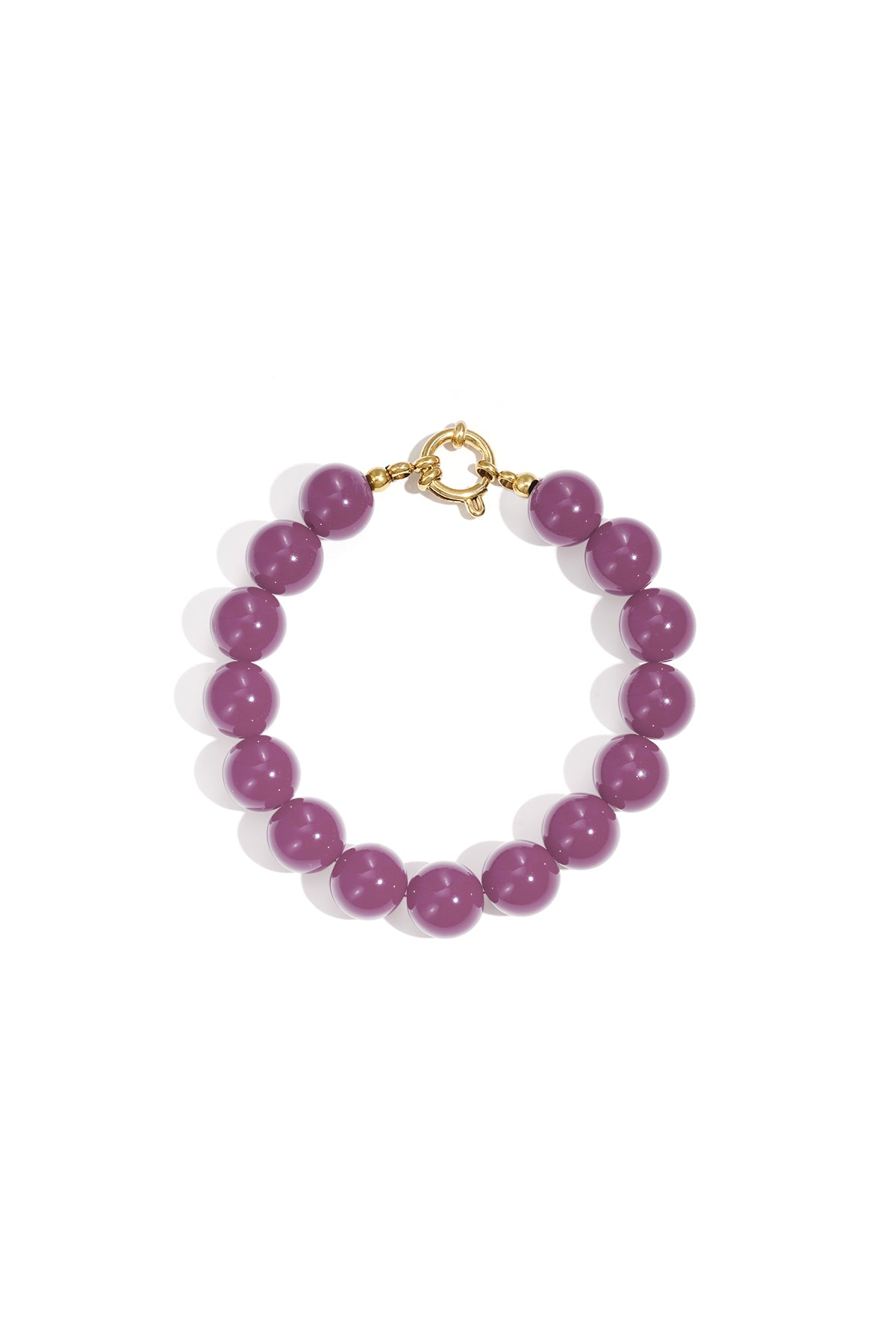 Pulsera de resina con cuentas