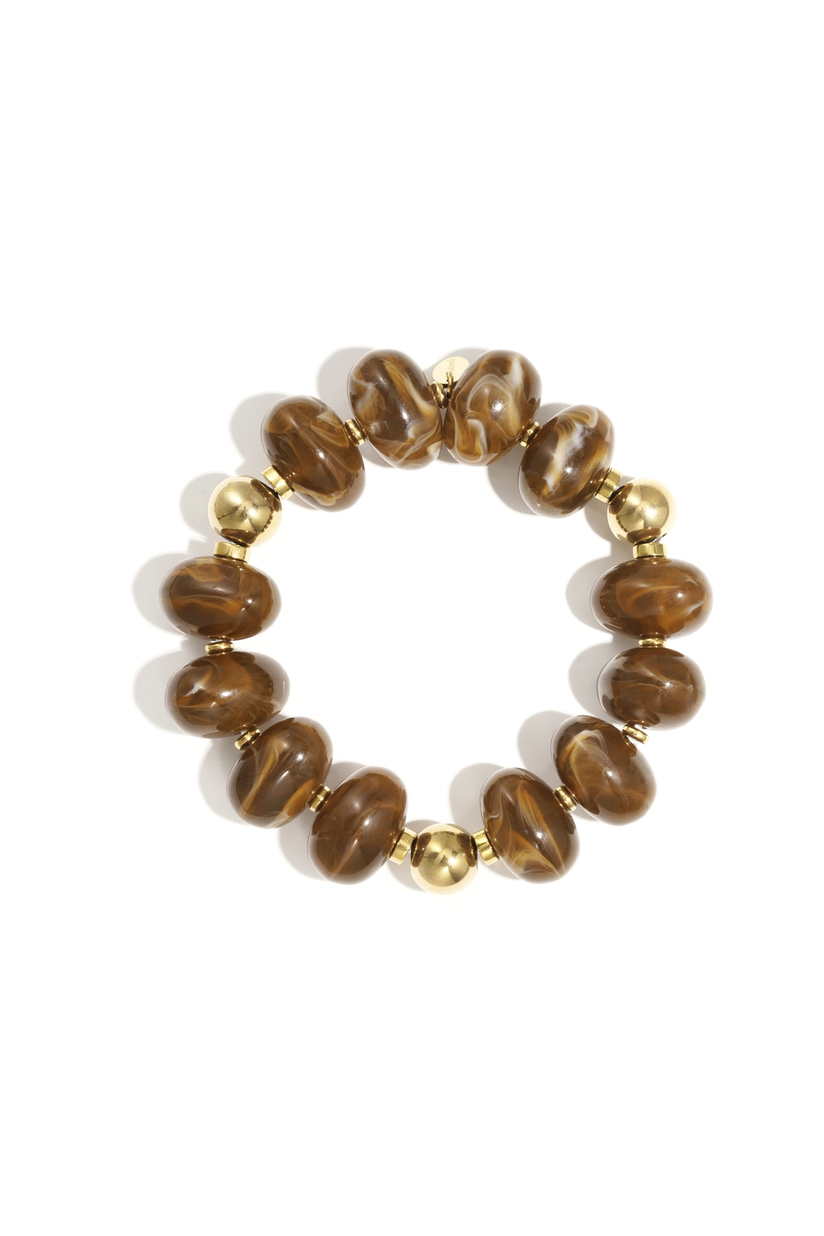 Elegant Resin Beaded Bracelets for Women - Fall/Winter Style