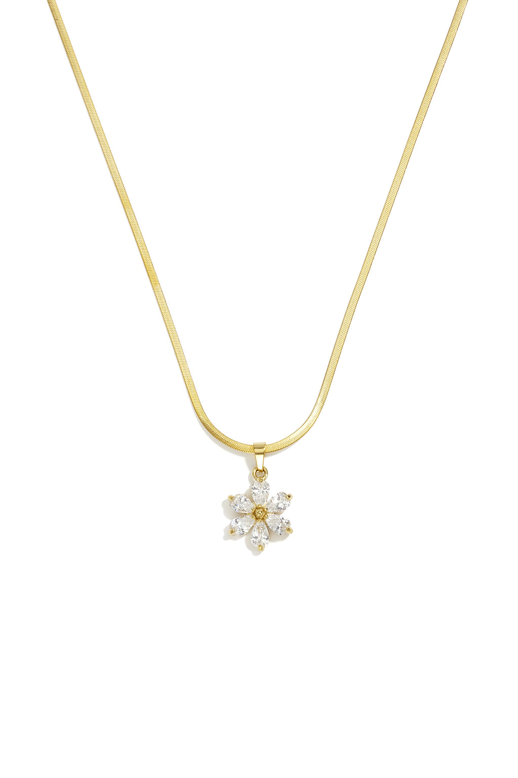 Collares con colgante con diseño floral