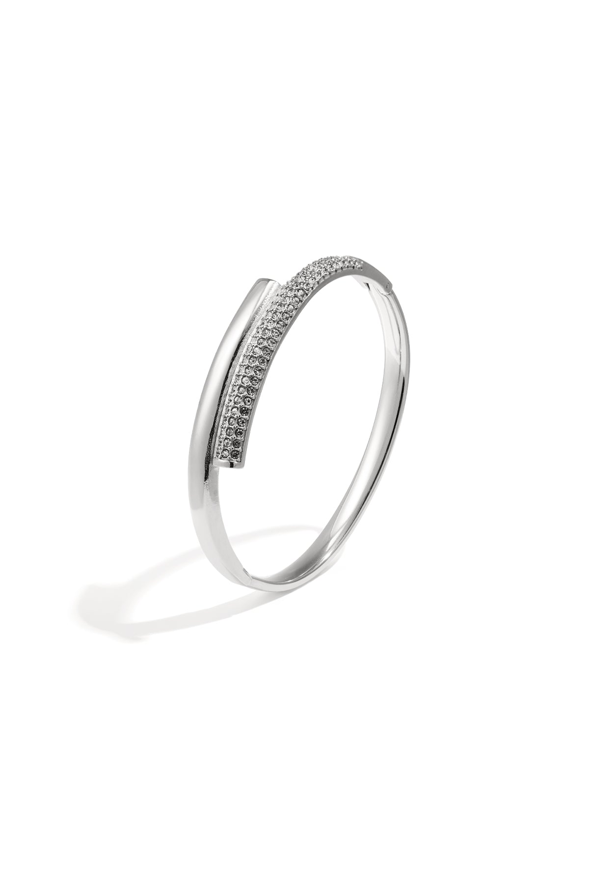Brazalete de acero inoxidable circulares