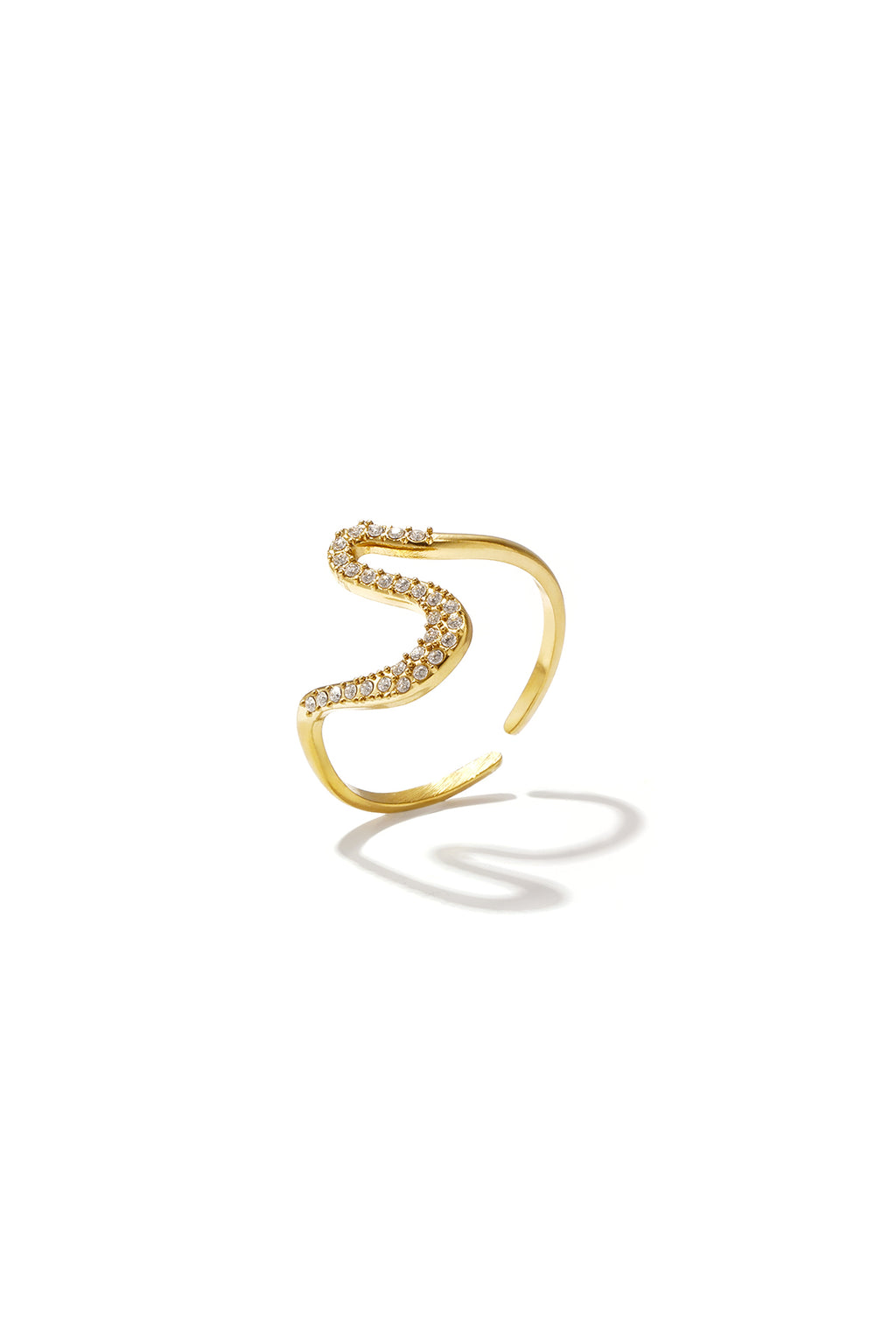 Anillo llamativo circonitas