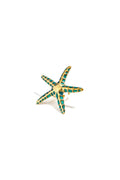 Anillo Estrella de Mar Ajustable Statement Ring