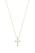Collar largo con cruz