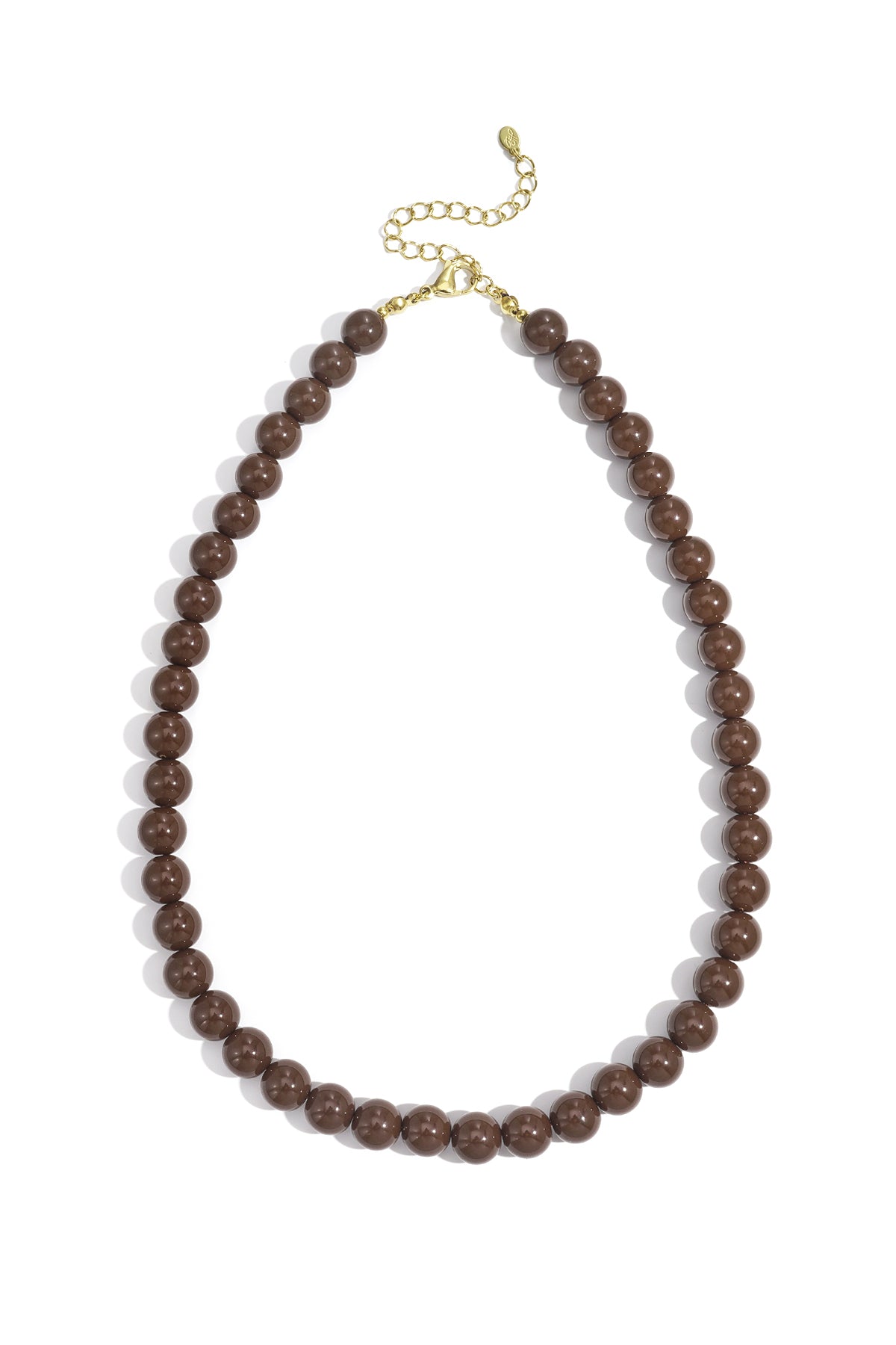 Elegant Resin Beaded Necklace for Everyday Wear