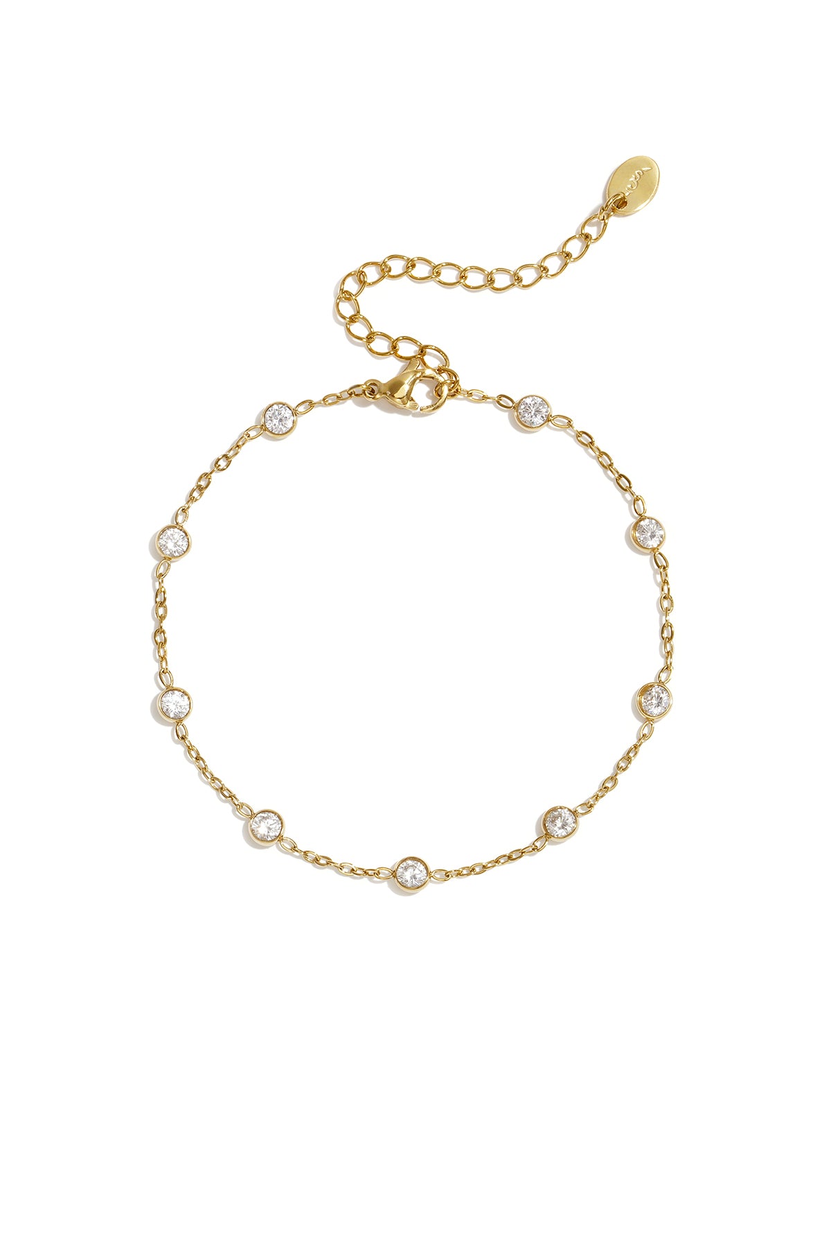 Pulseras con dijes circulares