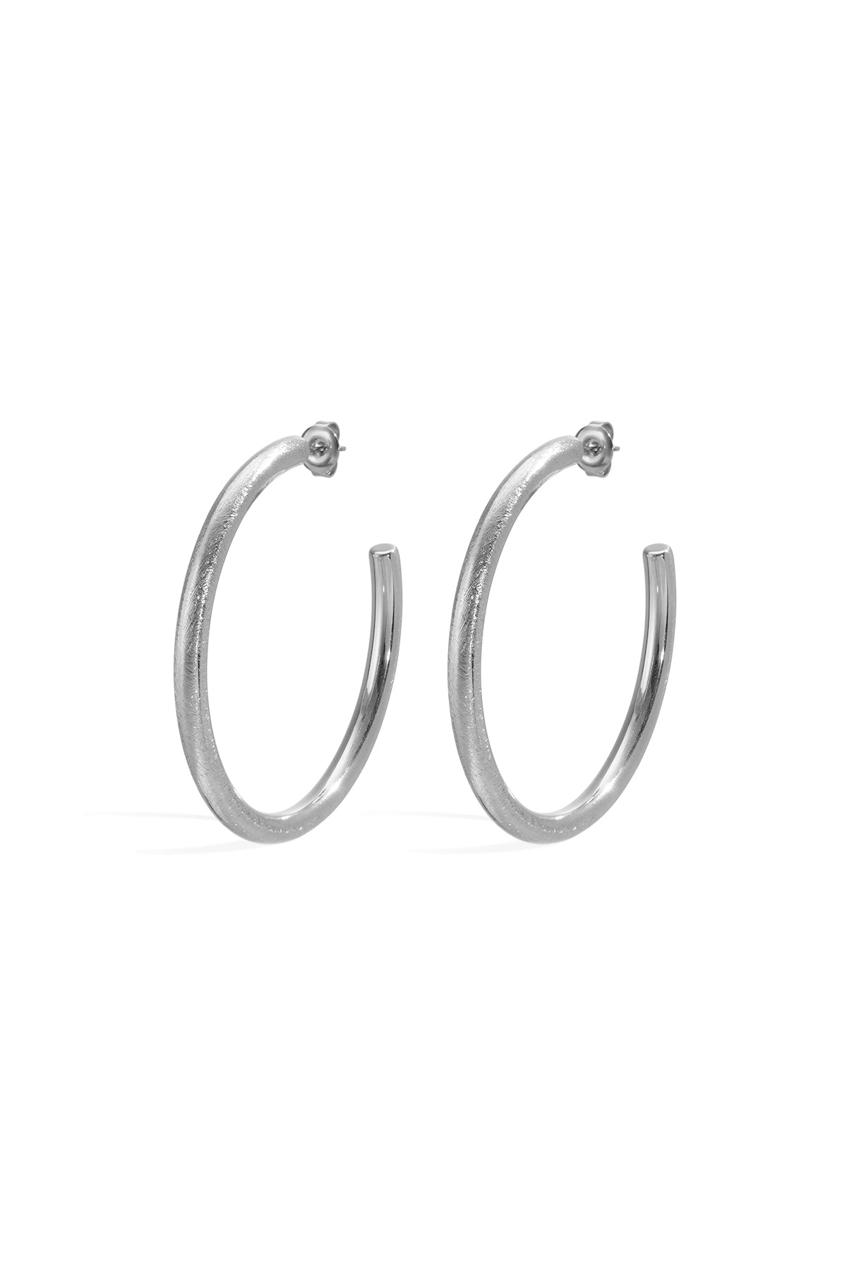 Pendientes de aro circulares